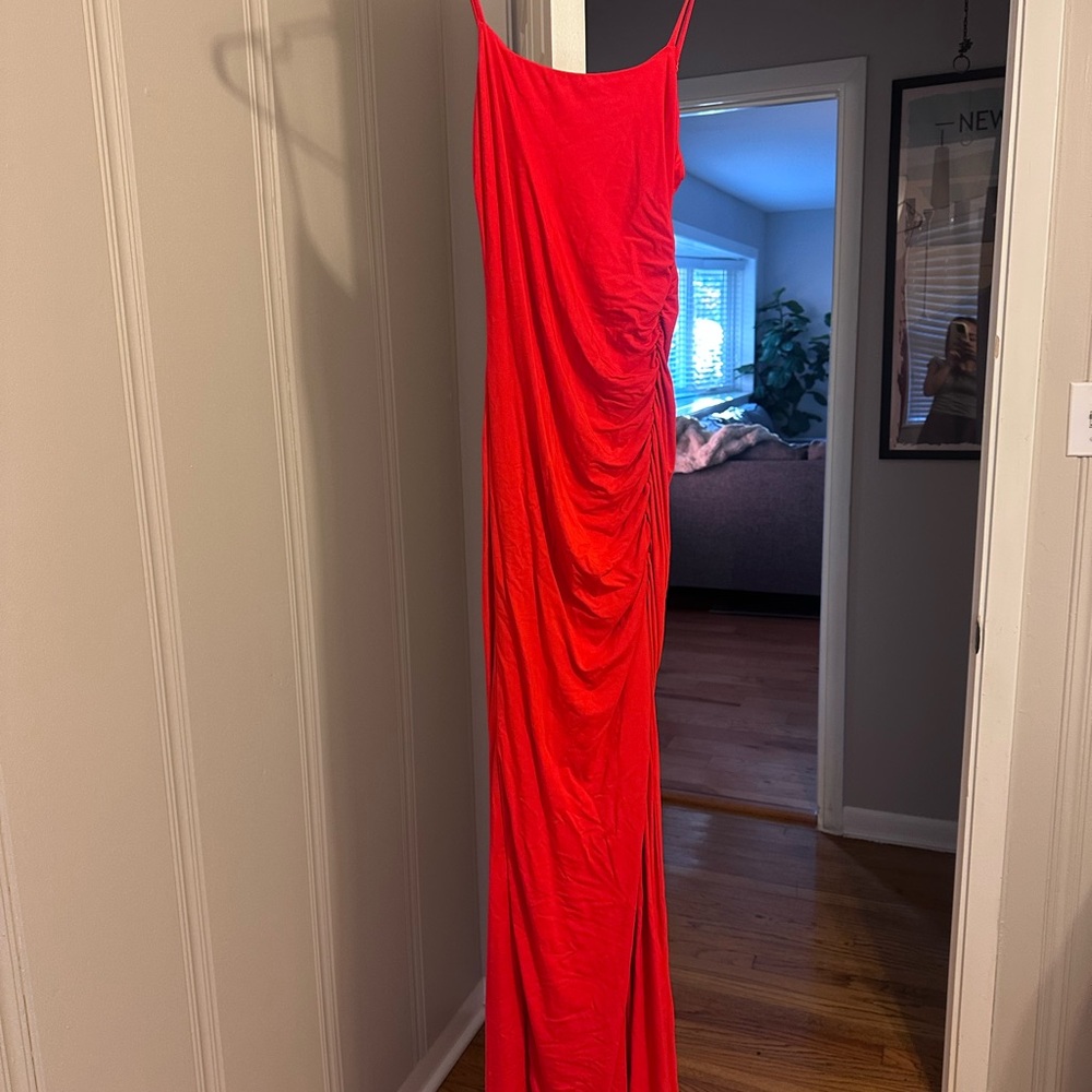 Lovers + Friends Vibrant Red Dress